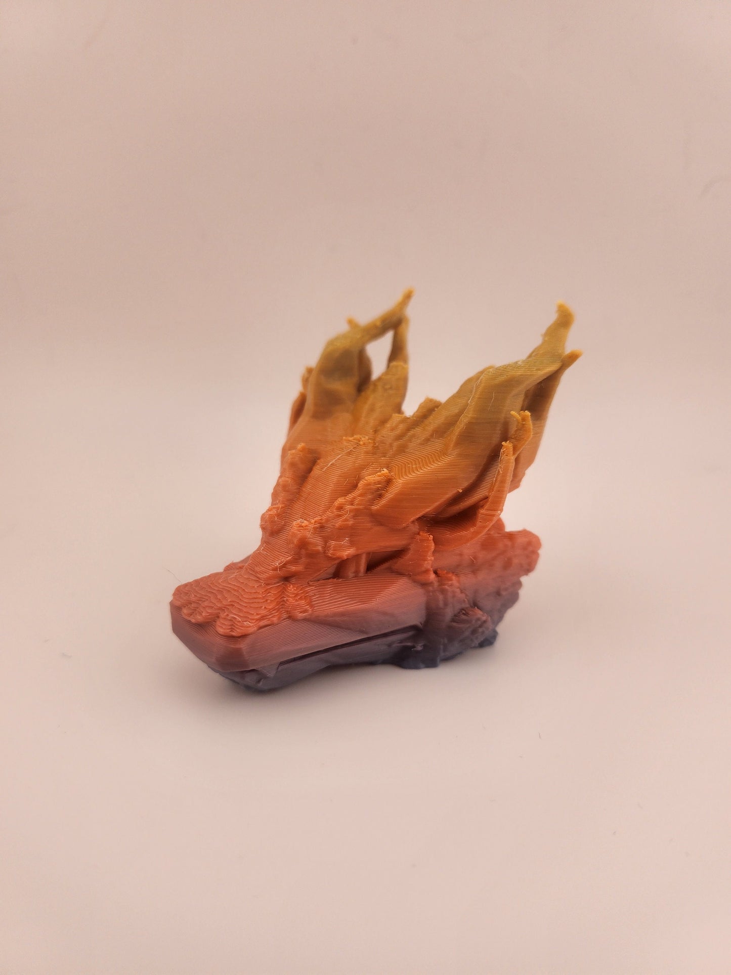 Dragon head keychains| Fantasy Gift | Custom Colour | Unique Dragon | High-Quality PLA