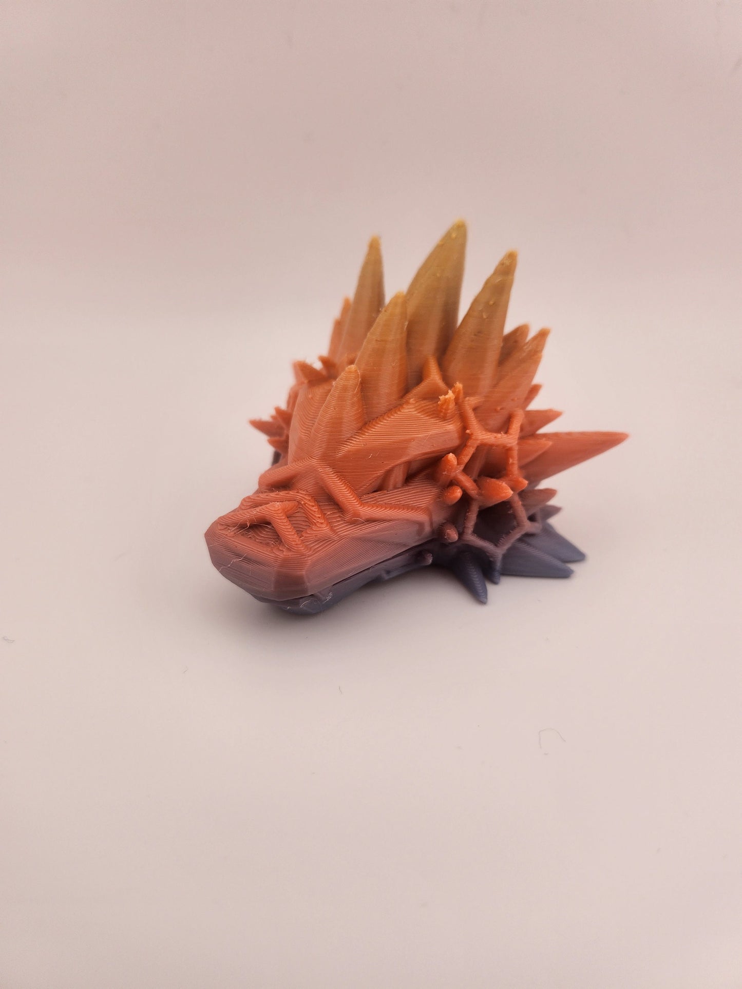 Dragon head keychains| Fantasy Gift | Custom Colour | Unique Dragon | High-Quality PLA