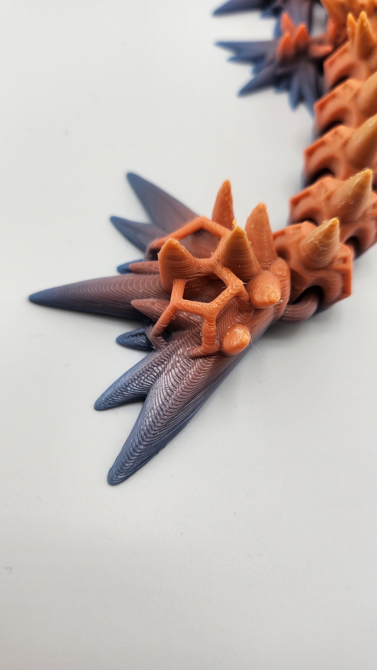 Void Flexi Dragon | Fantasy Gift | Custom Colour | Unique Dragon | High-Quality PLA