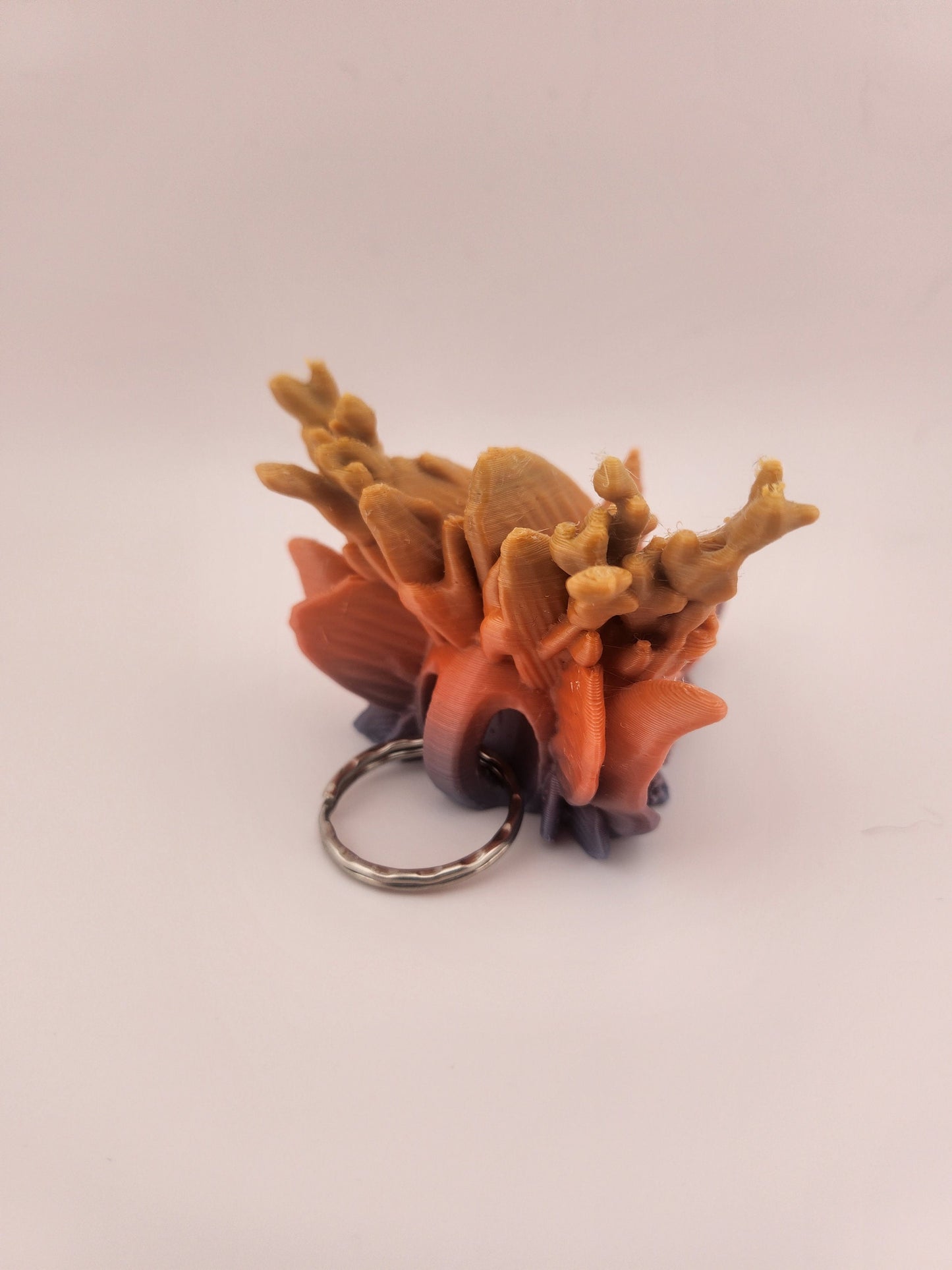 Dragon head keychains| Fantasy Gift | Custom Colour | Unique Dragon | High-Quality PLA