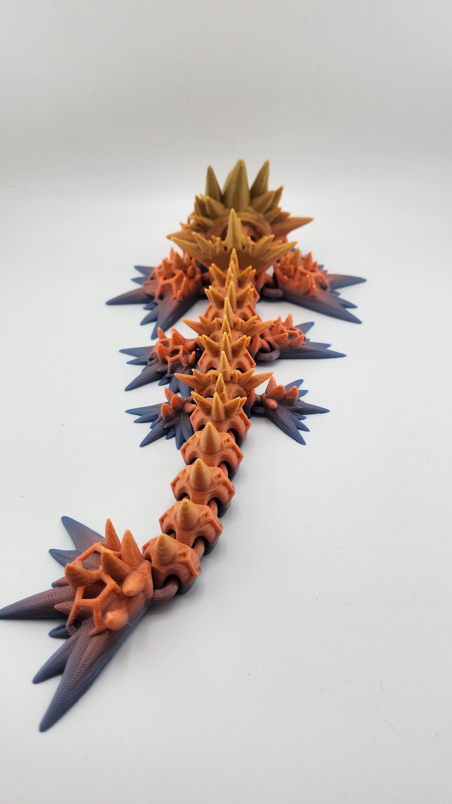 Void Flexi Dragon | Fantasy Gift | Custom Colour | Unique Dragon | High-Quality PLA