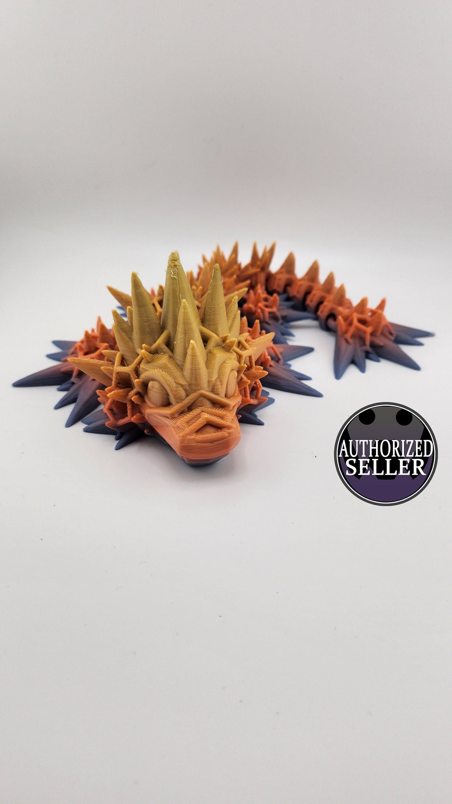 Void Flexi Dragon | Fantasy Gift | Custom Colour | Unique Dragon | High-Quality PLA