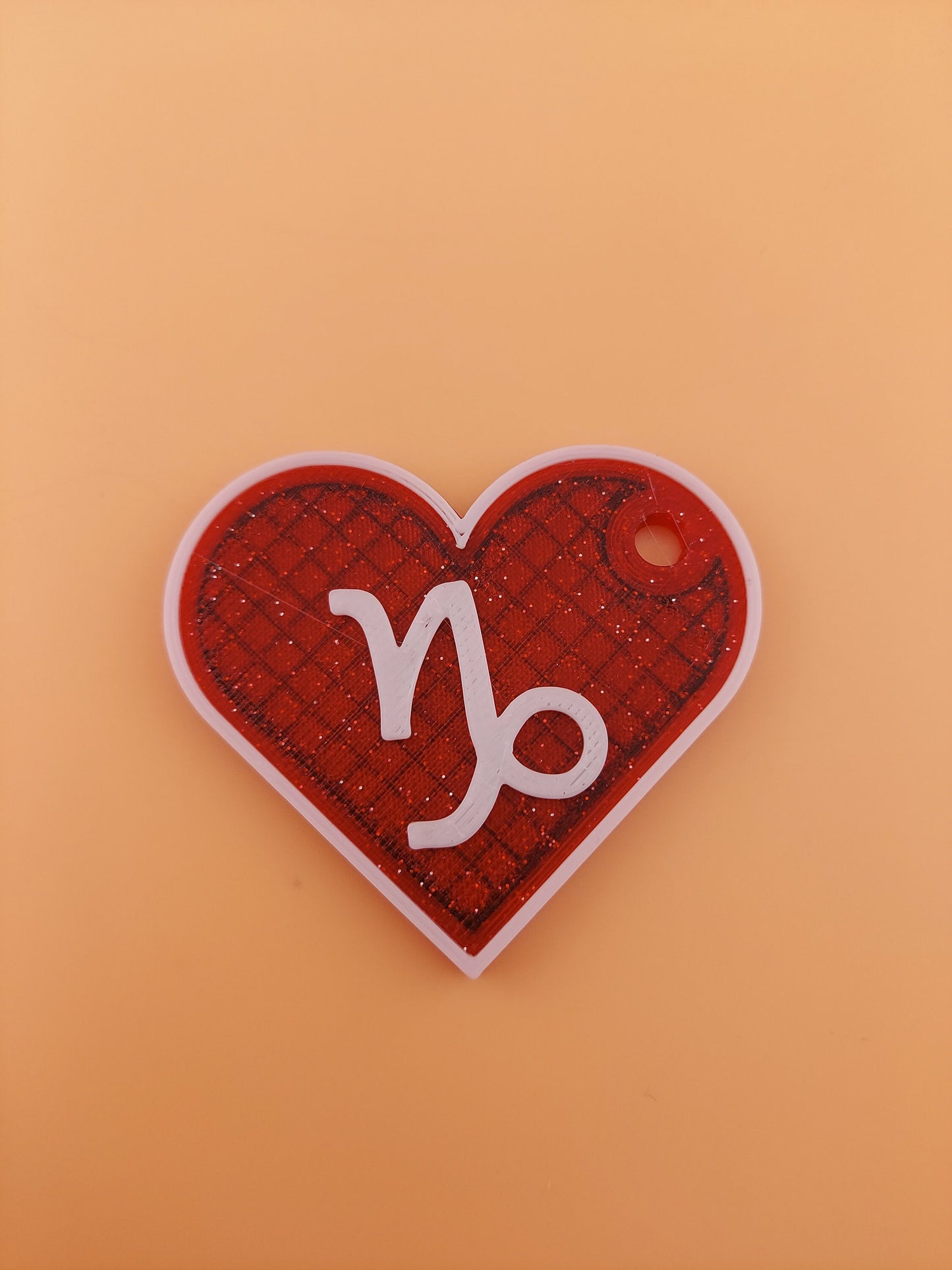 Zodiac Heart Keychain | Heart | Valentine's Day | For her | For Him | Zodiac