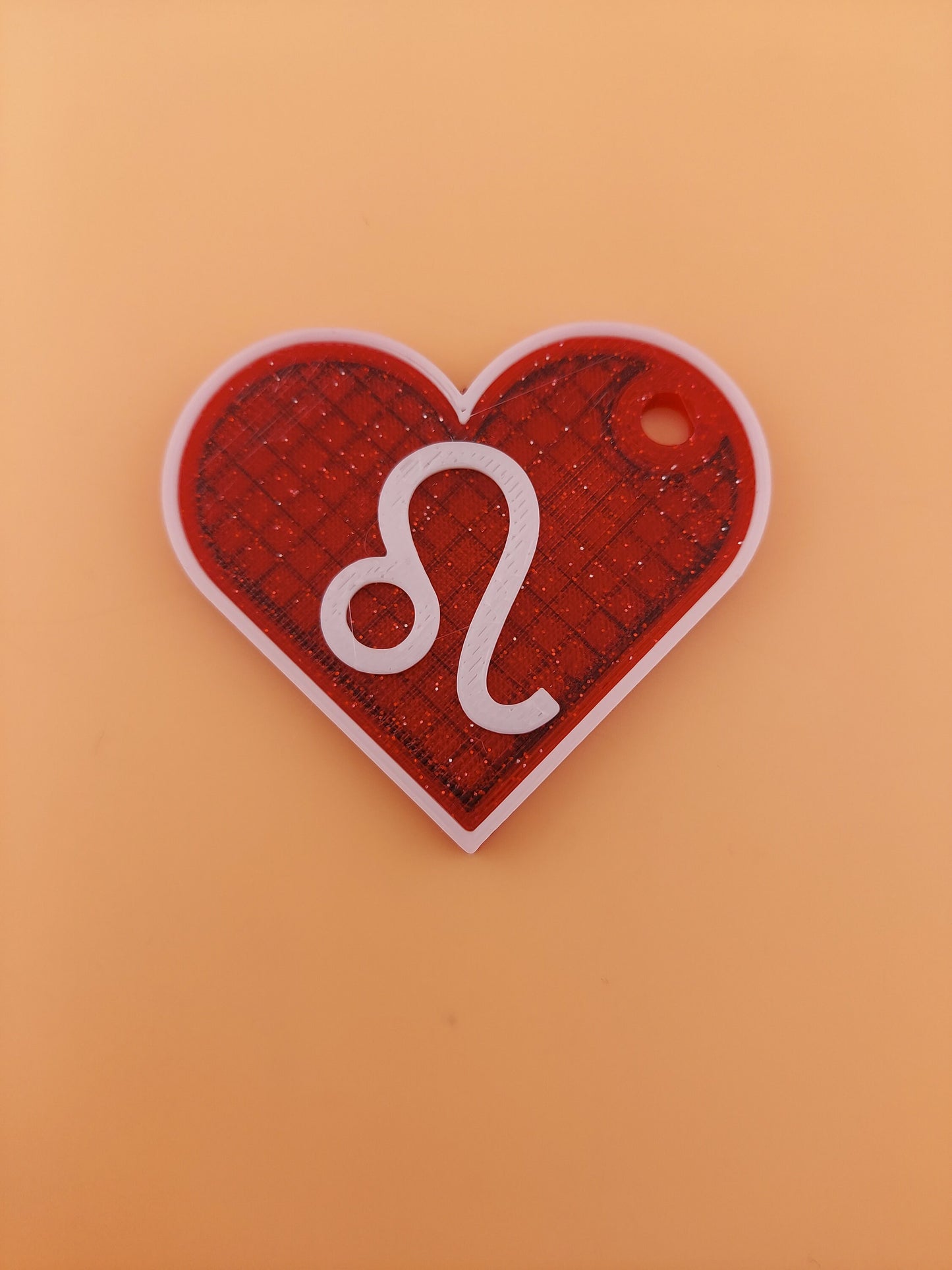 Zodiac Heart Keychain | Heart | Valentine's Day | For her | For Him | Zodiac