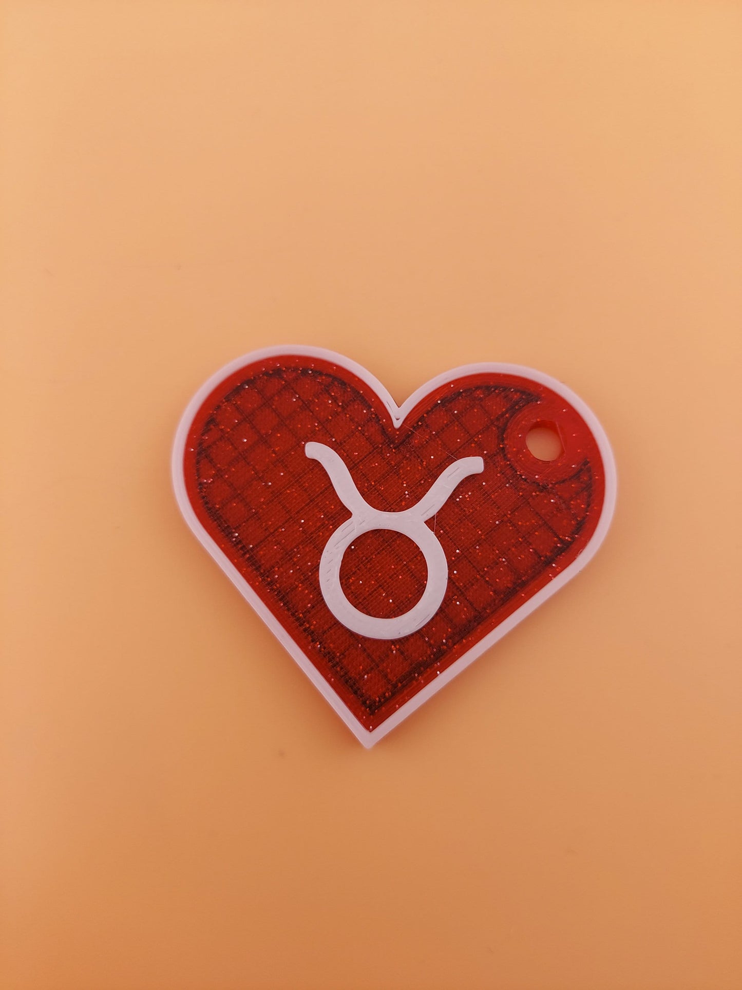 Zodiac Heart Keychain | Heart | Valentine's Day | For her | For Him | Zodiac