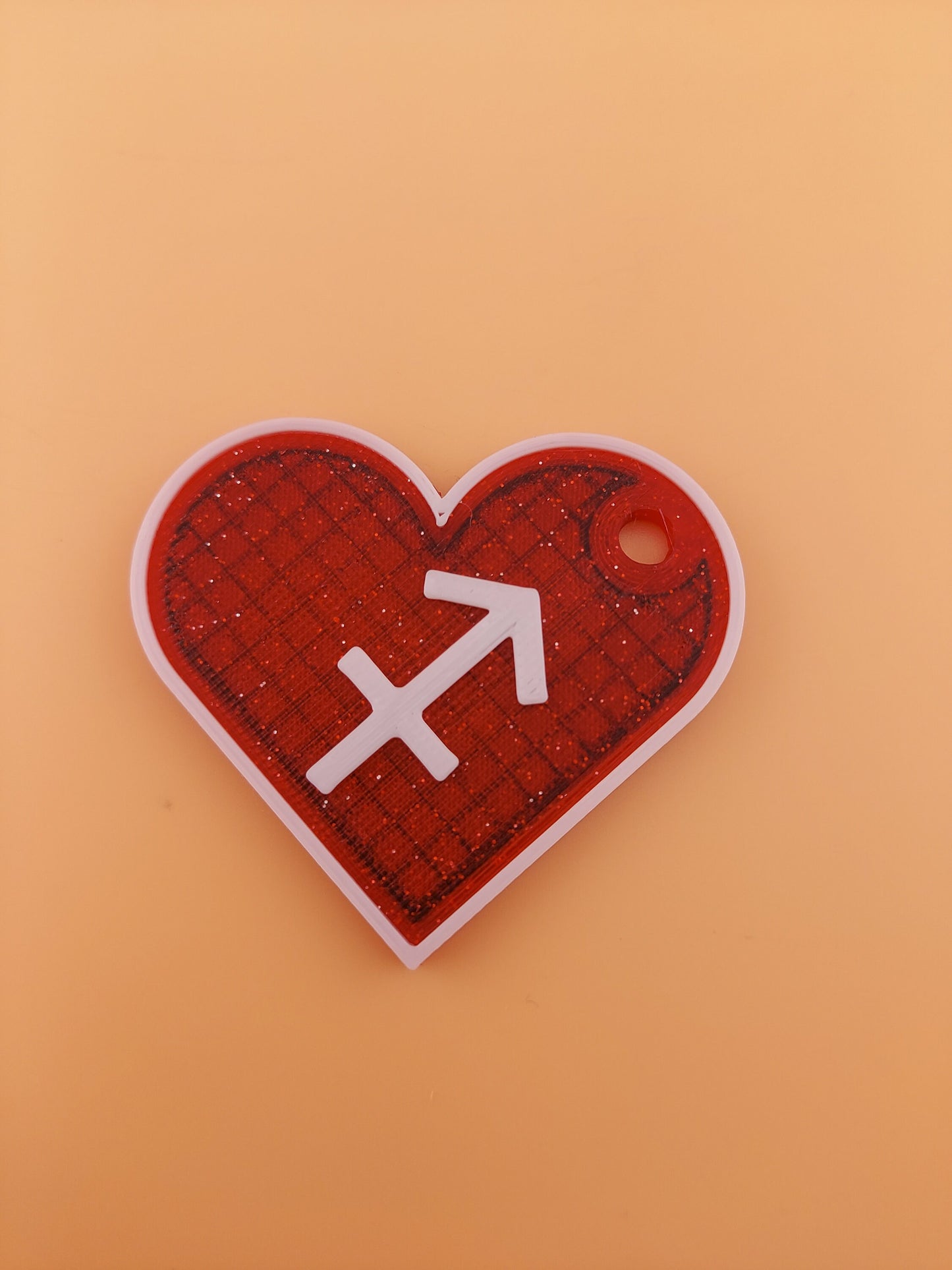 Zodiac Heart Keychain | Heart | Valentine's Day | For her | For Him | Zodiac