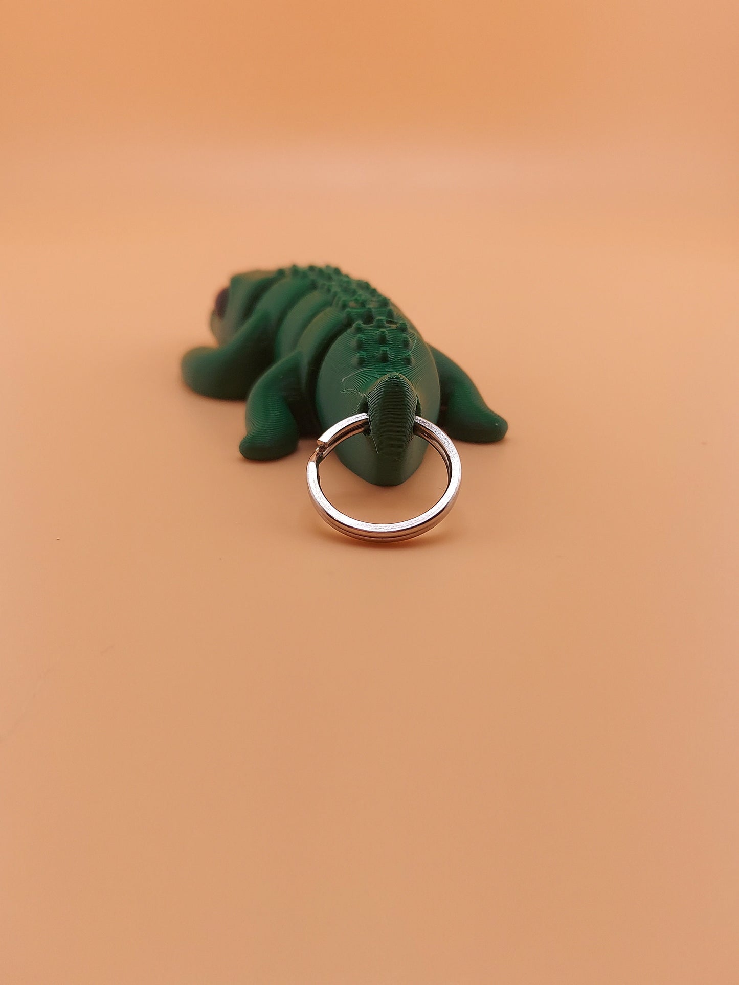 Croc Keychain / Keychain / Crocodile / Animals / Fidget Keychain
