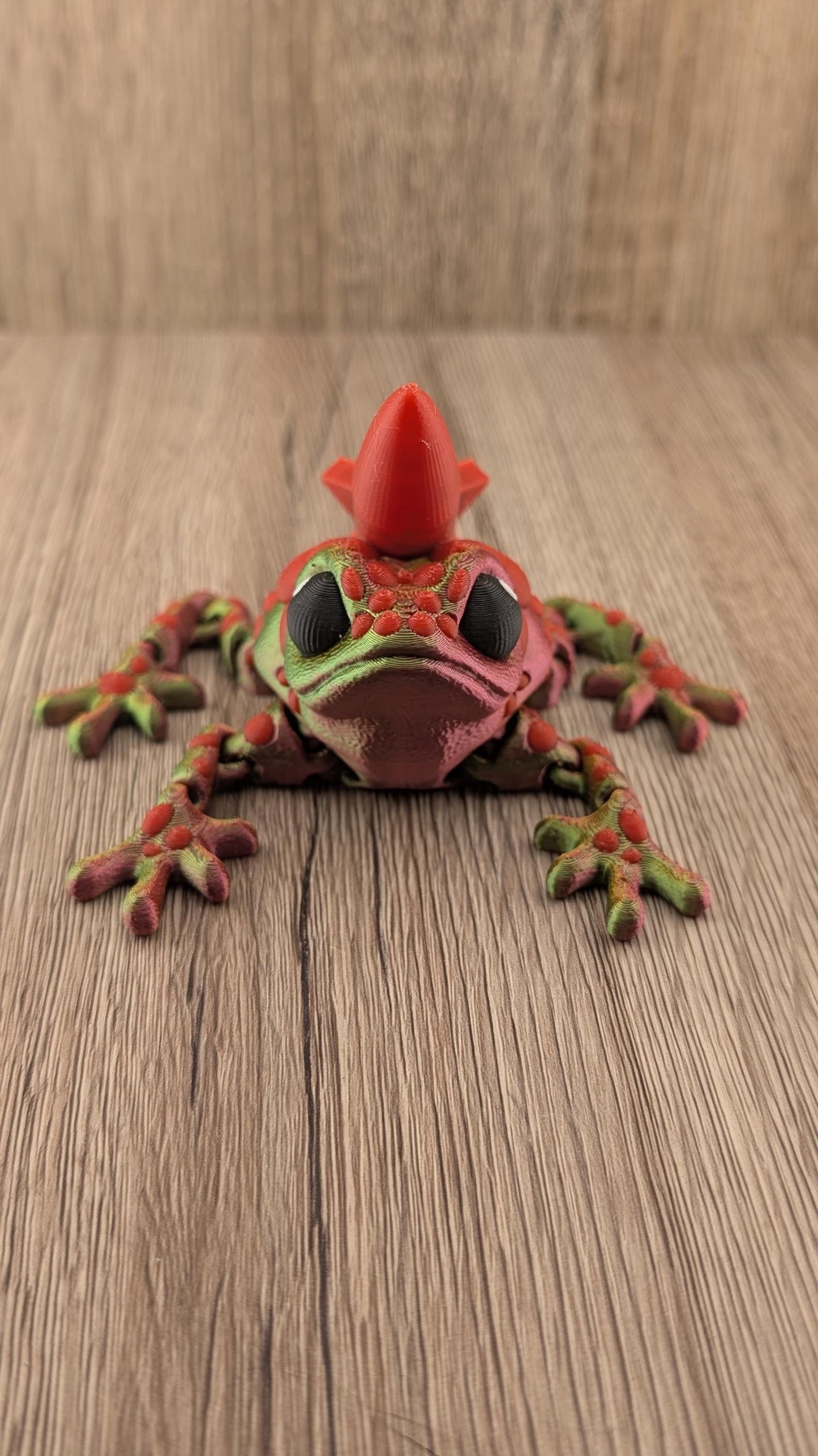 Missile Toad | Frog Flexi | Flexible Fidget | Stress relief
