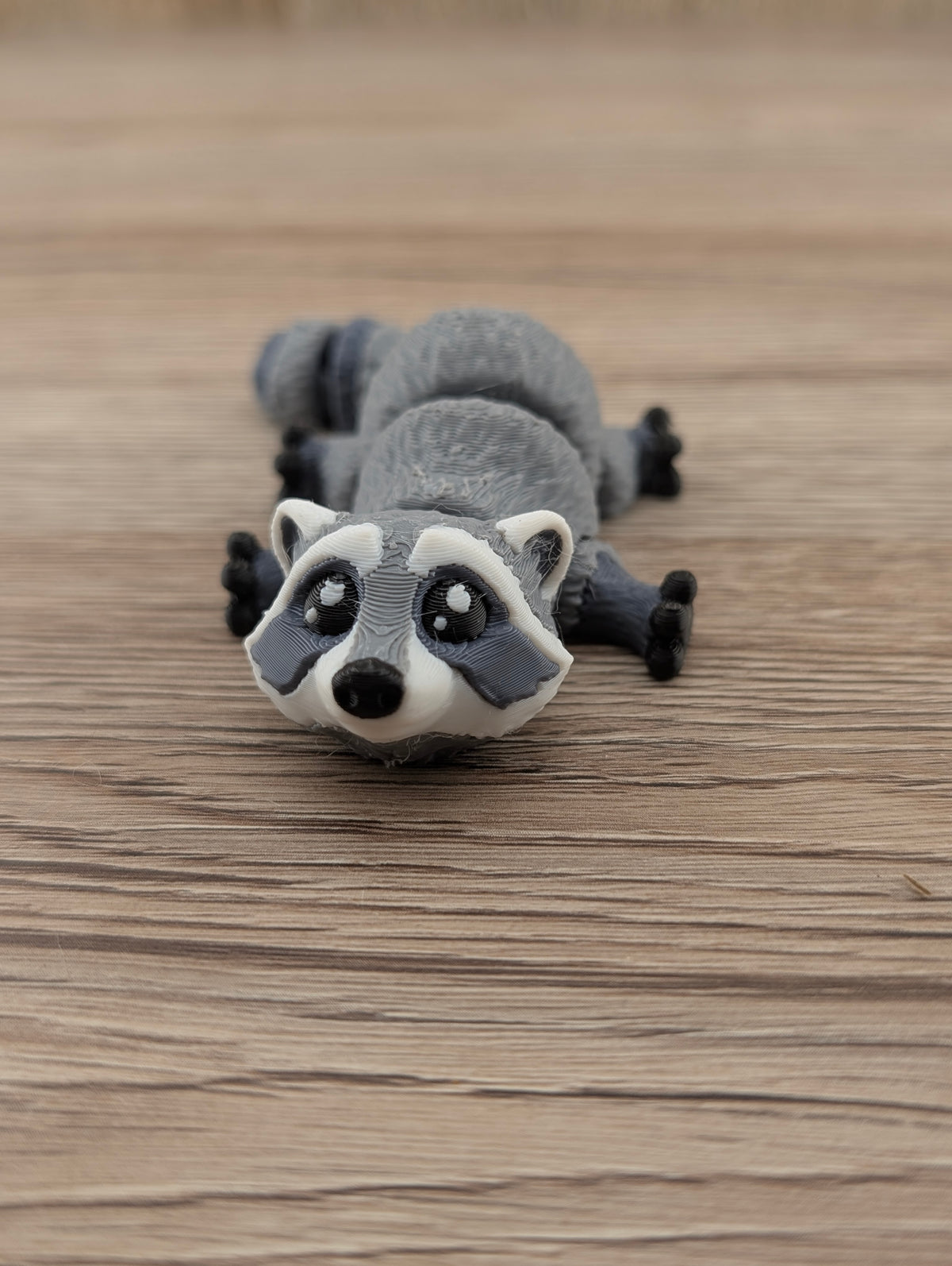 Mini Raccoon, 3D printed by KC3DPrints – view 2