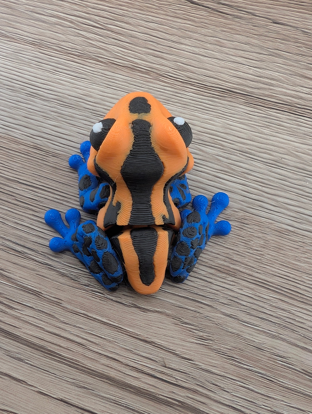 Mini Poison Dart Frog, 3D printed by KC3DPrints – view 6