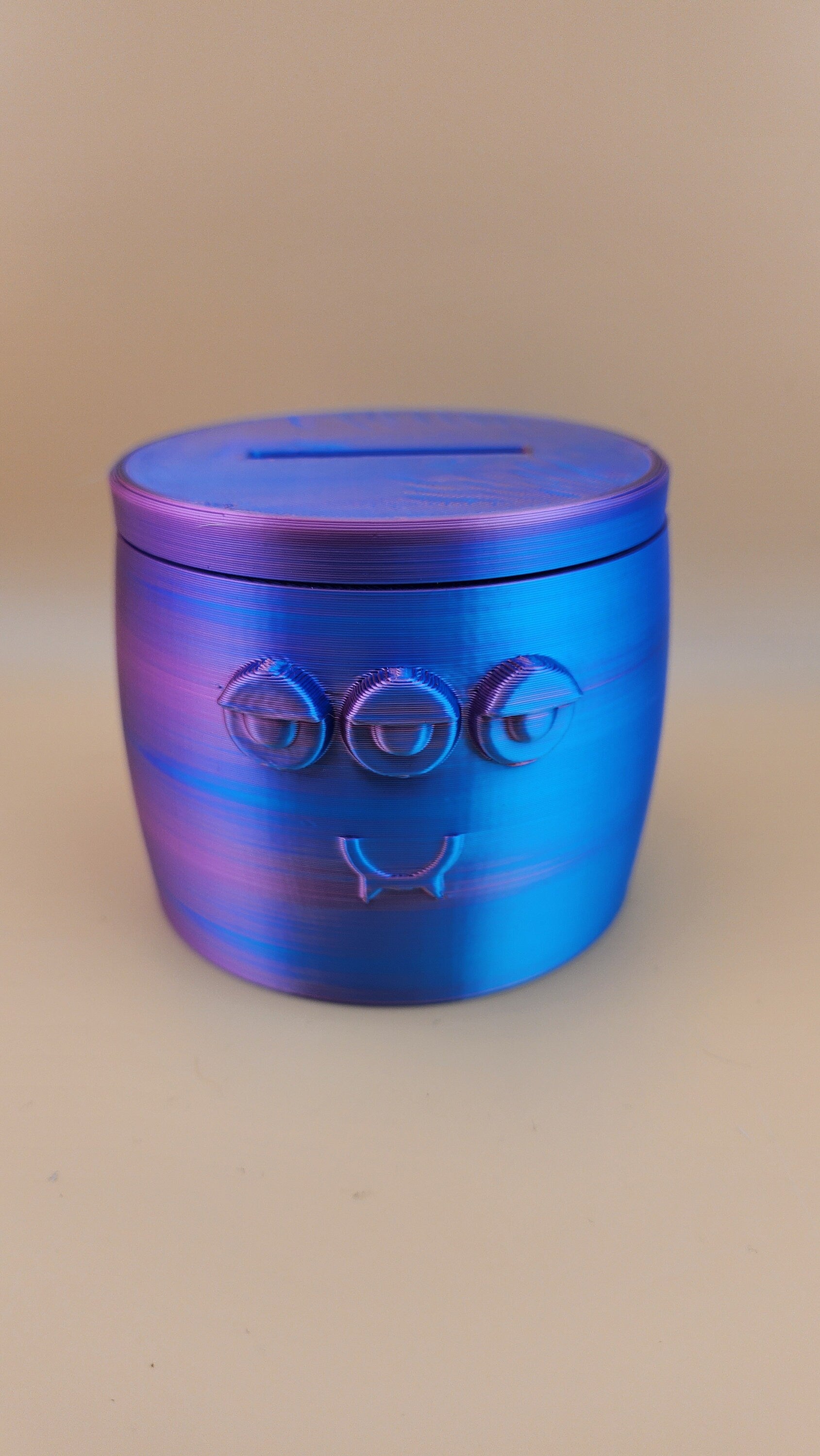 Chill Buddy Coin Jar | Money Storage | Money Pot | Reusable | Money | Eye-catching Design | 3D Printed