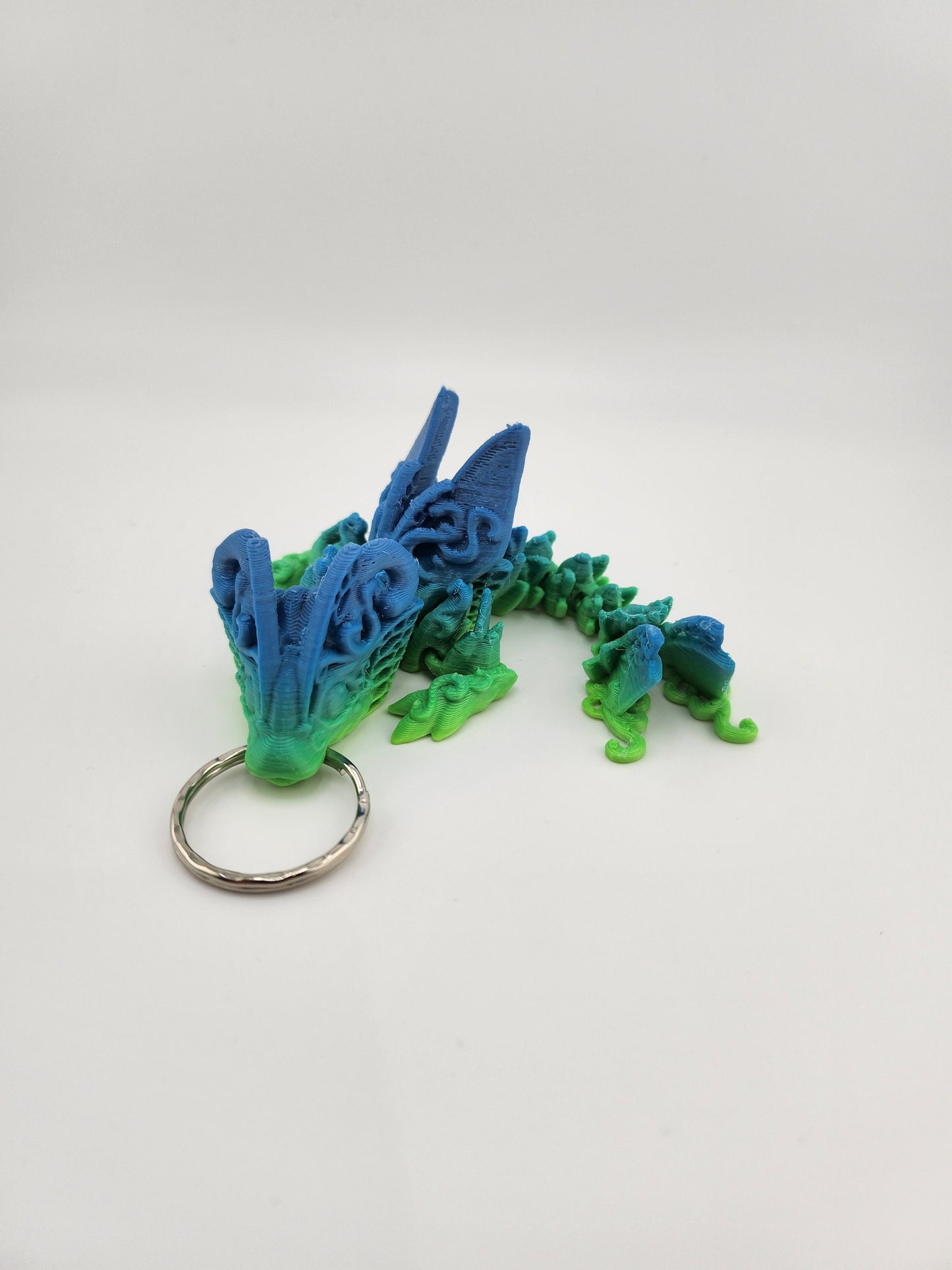 Articulated Tadling keychains| Fantasy Gift | Custom Colour | Unique Dragon | High-Quality PLA
