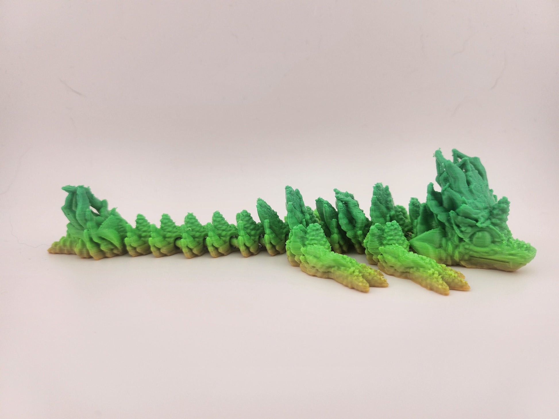 Autumn Flexi Dragon | Fantasy Gift | Custom Colour | Unique Dragon | High-Quality PLA