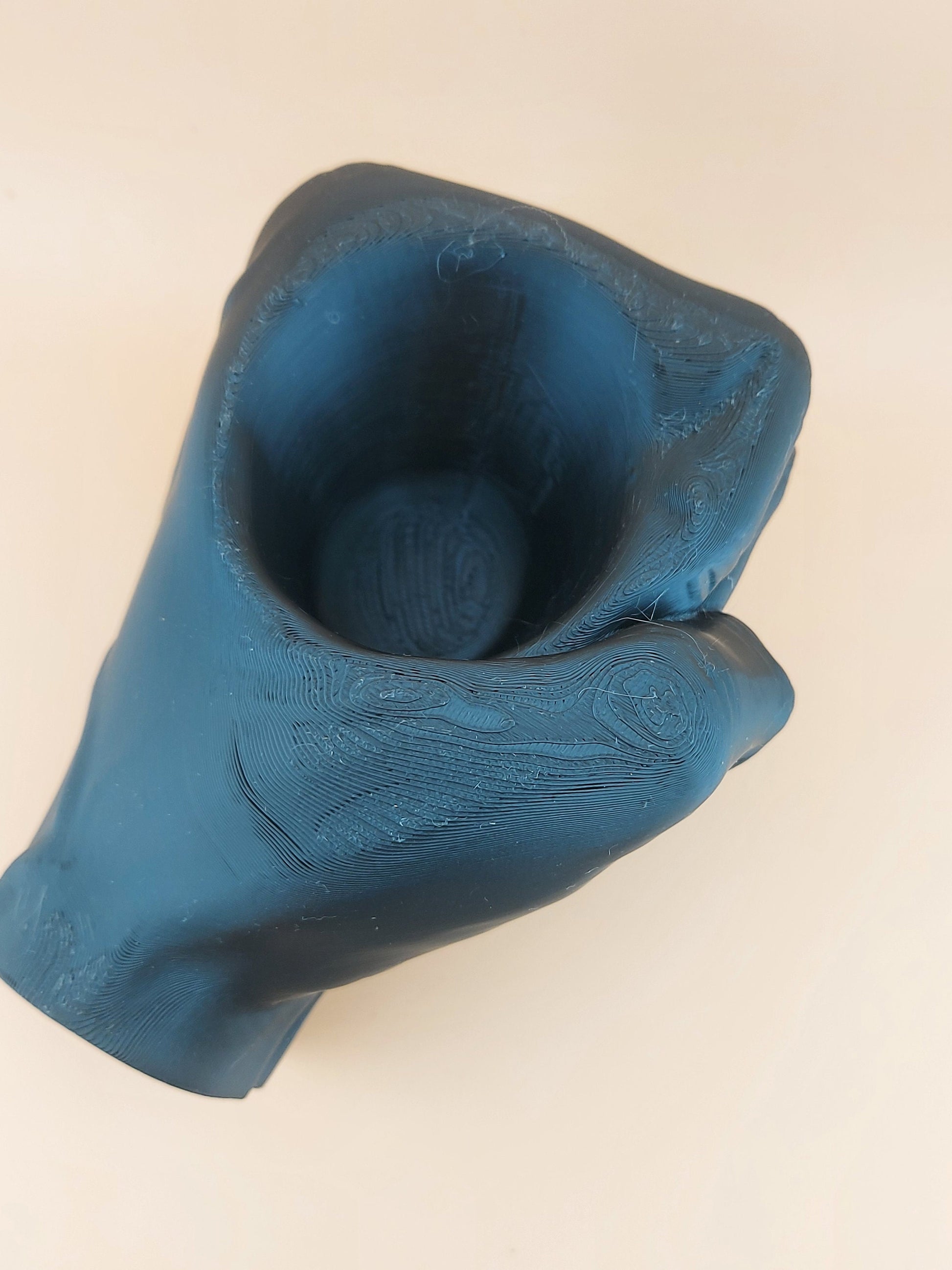 Hand-Shaped Pen Pot | Unique 3D Printed Desk Organizer | Office Decor | Functional Art | Stationery Storage | Desk Accessory