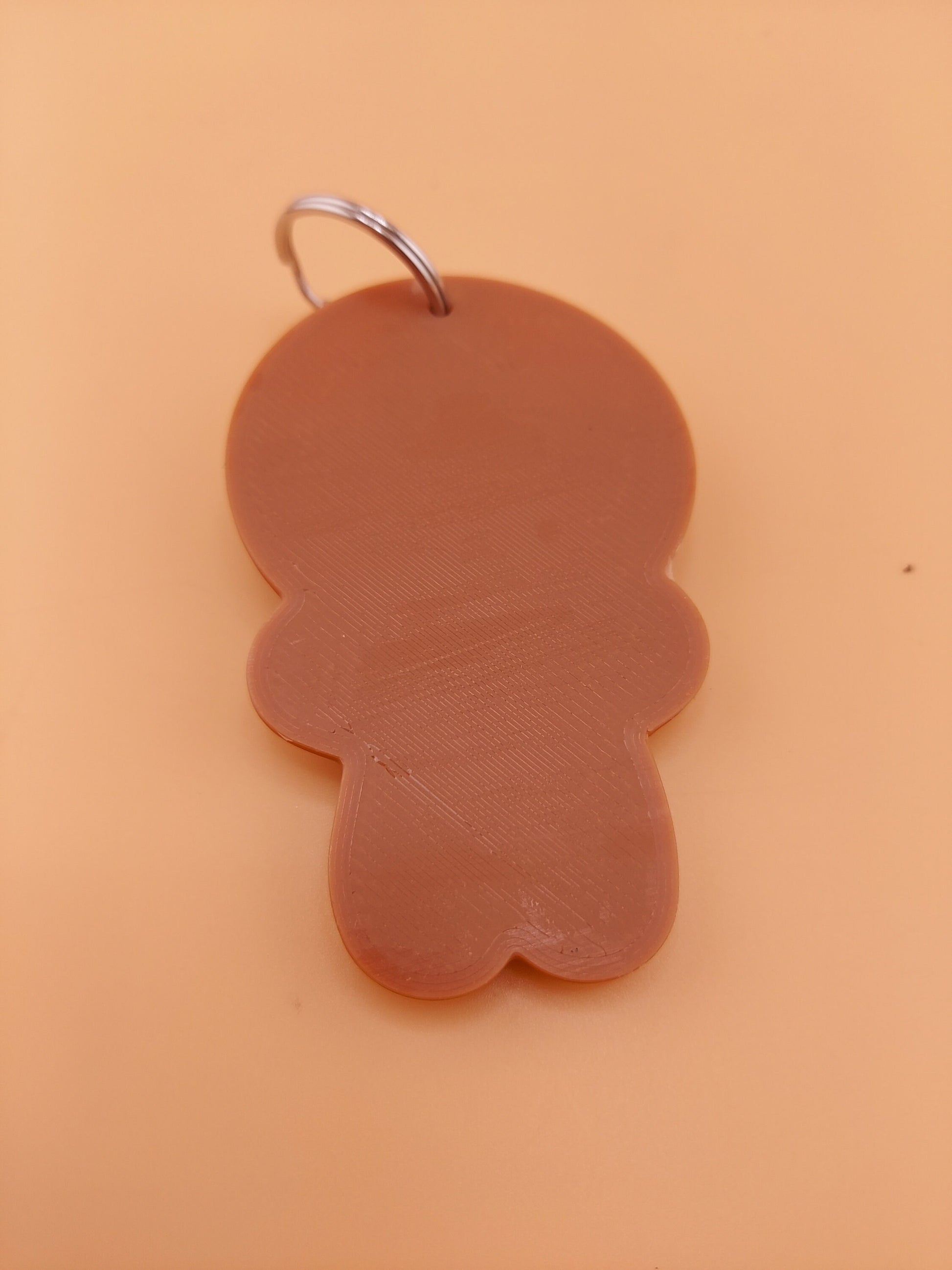Festive Gingerbread Keychain | Charming 3D Printed Christmas Charm | Cute Holiday Gift with Keyring | Winter Wonderland Style