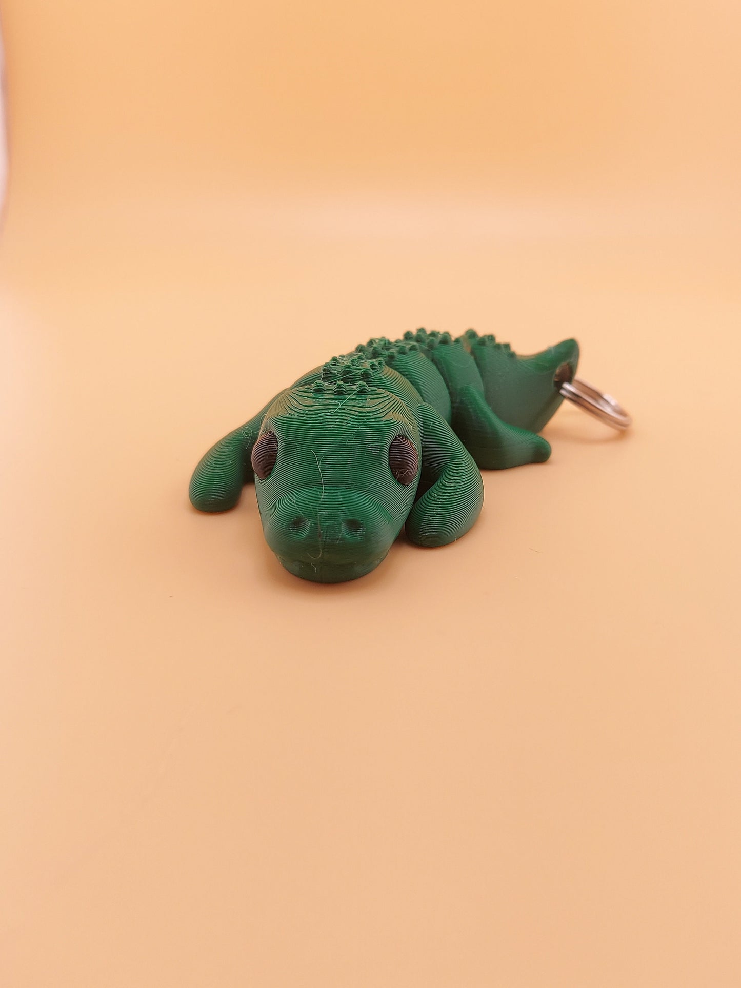 Croc Keychain / Keychain / Crocodile / Animals / Fidget Keychain