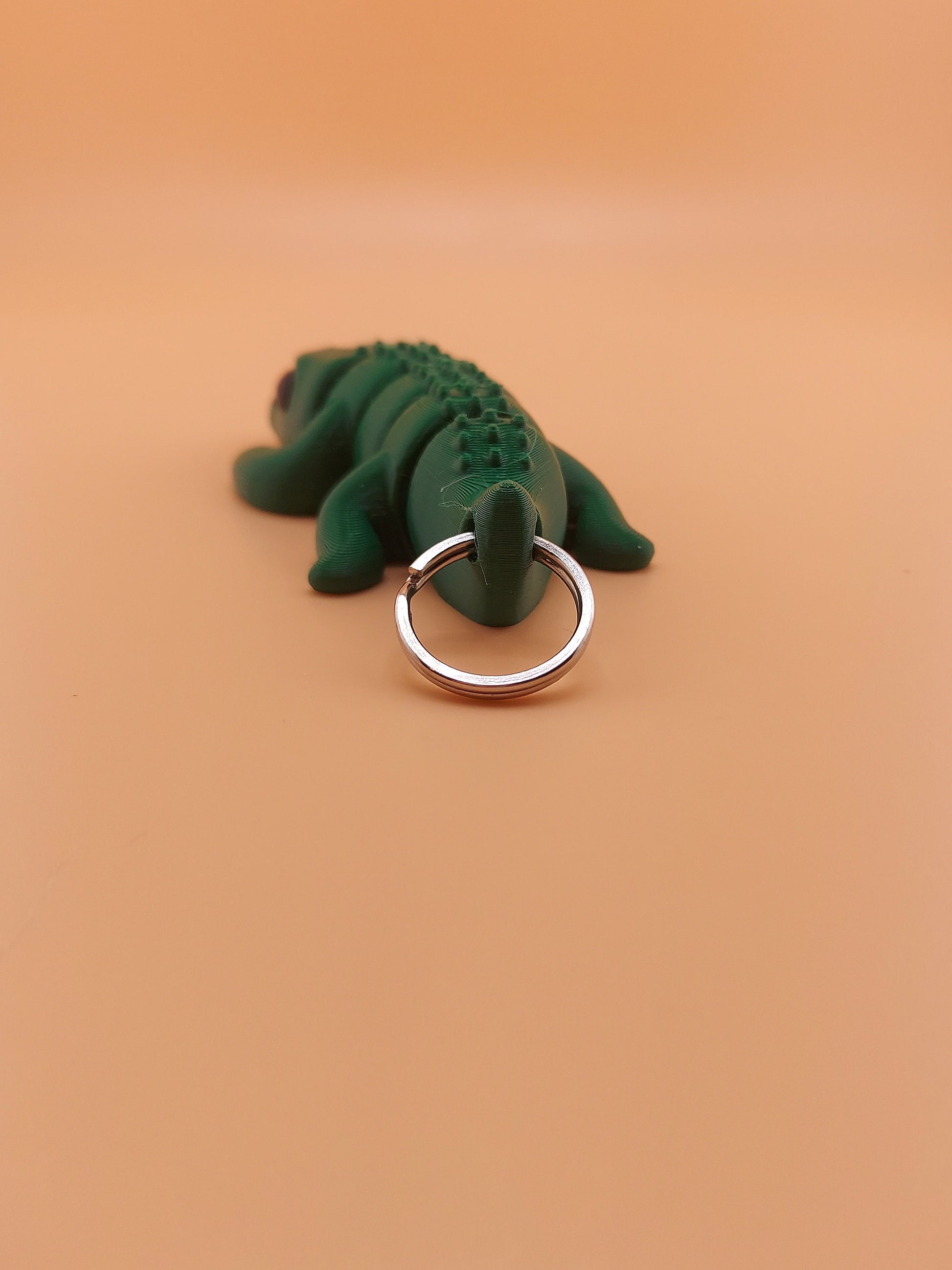 Croc Keychain / Keychain / Crocodile / Animals / Fidget Keychain
