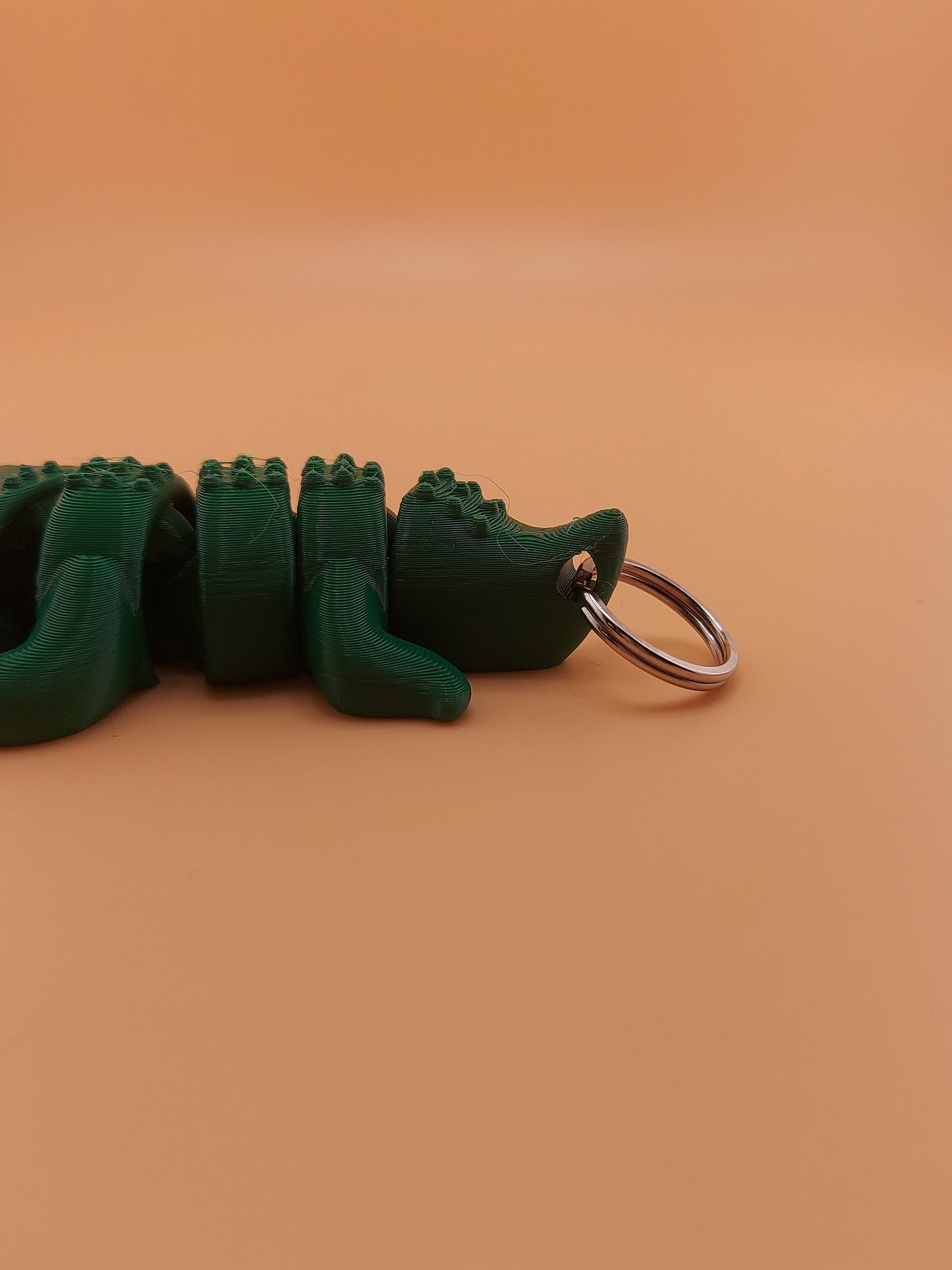 Croc Keychain / Keychain / Crocodile / Animals / Fidget Keychain