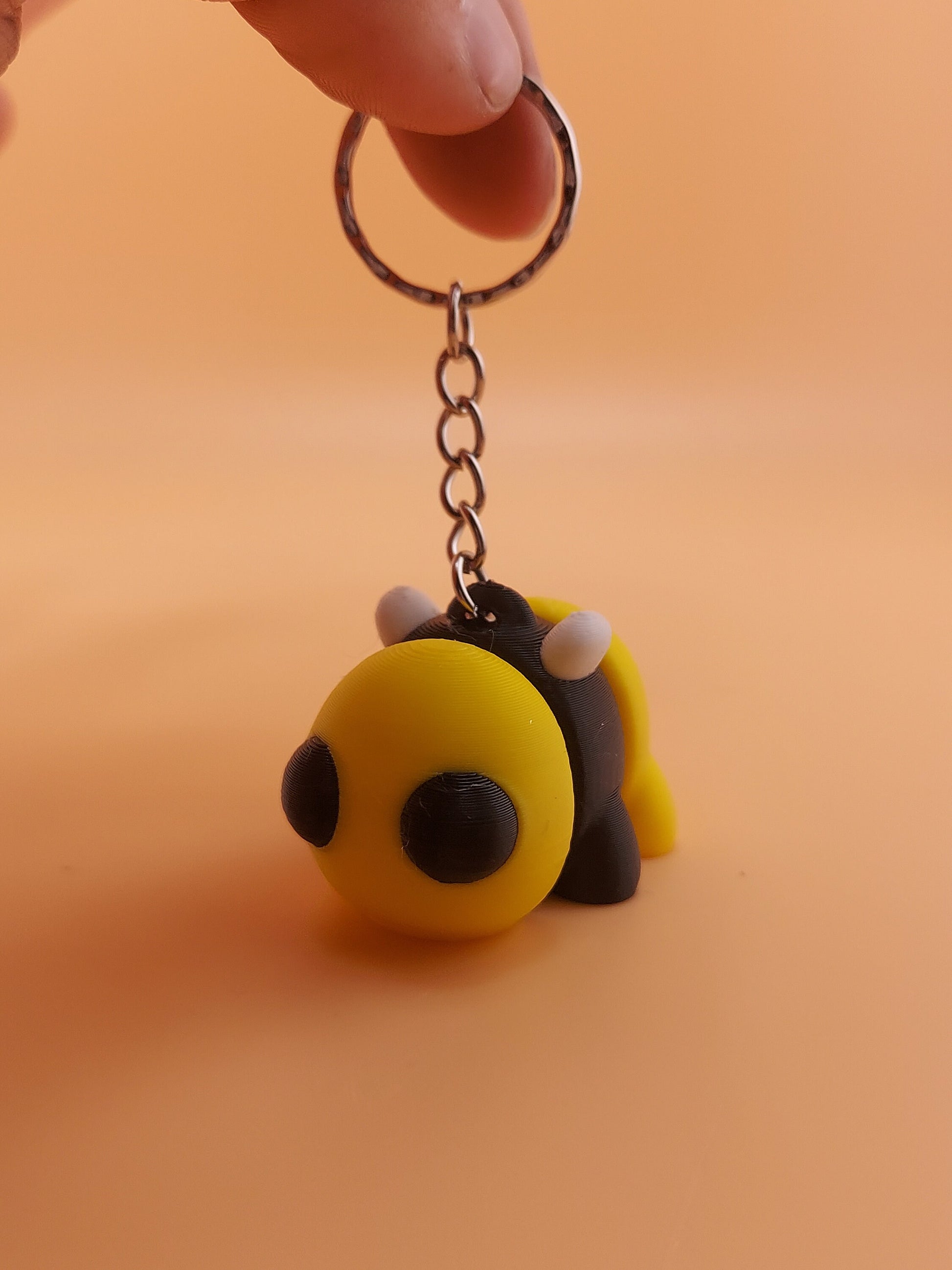 Bee Keychain / Keychain / Bee / Animals / Fidget Keychain