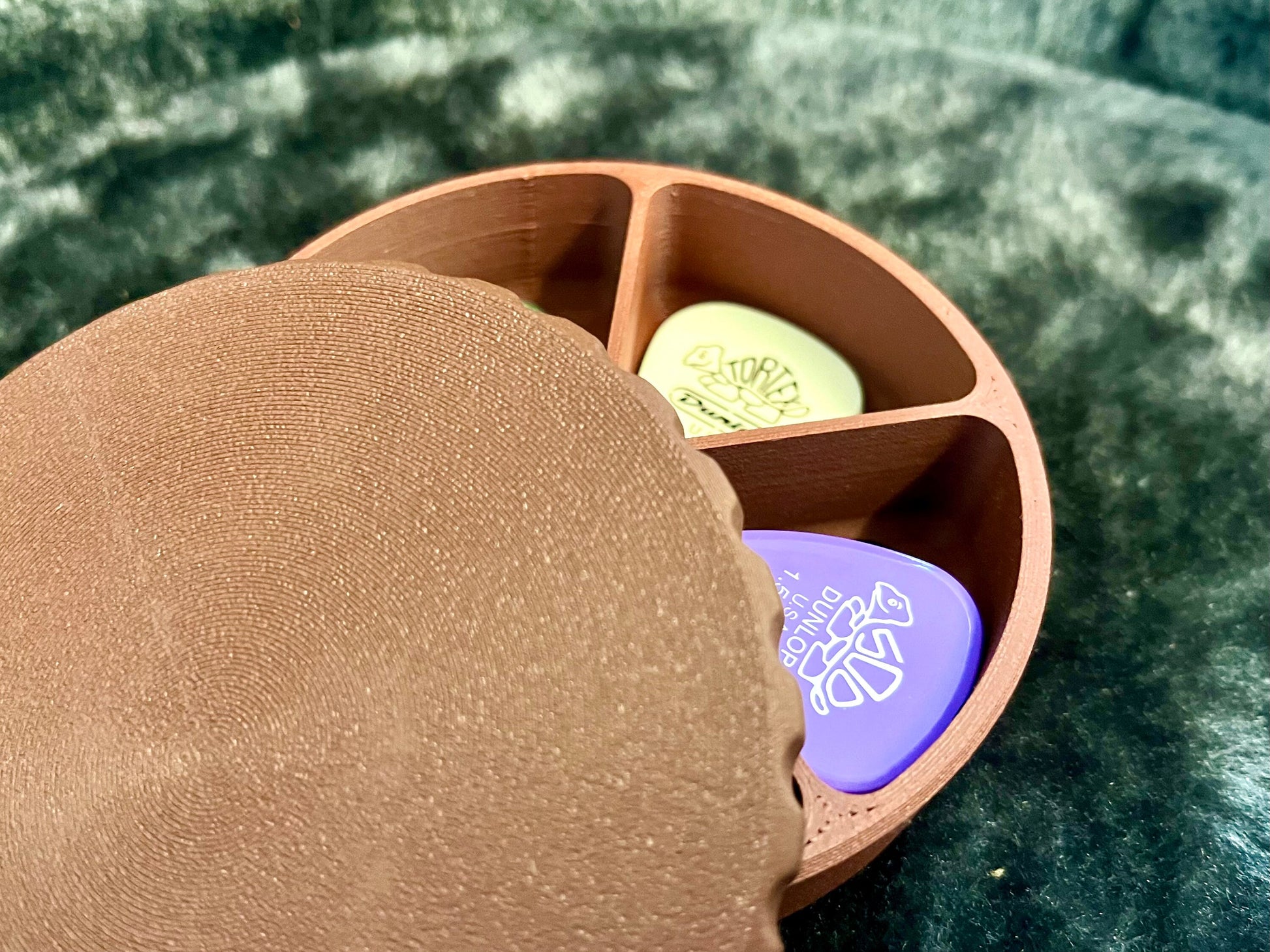 Guitar Pick Container | Screw on lid | Guitar | Pick Storage