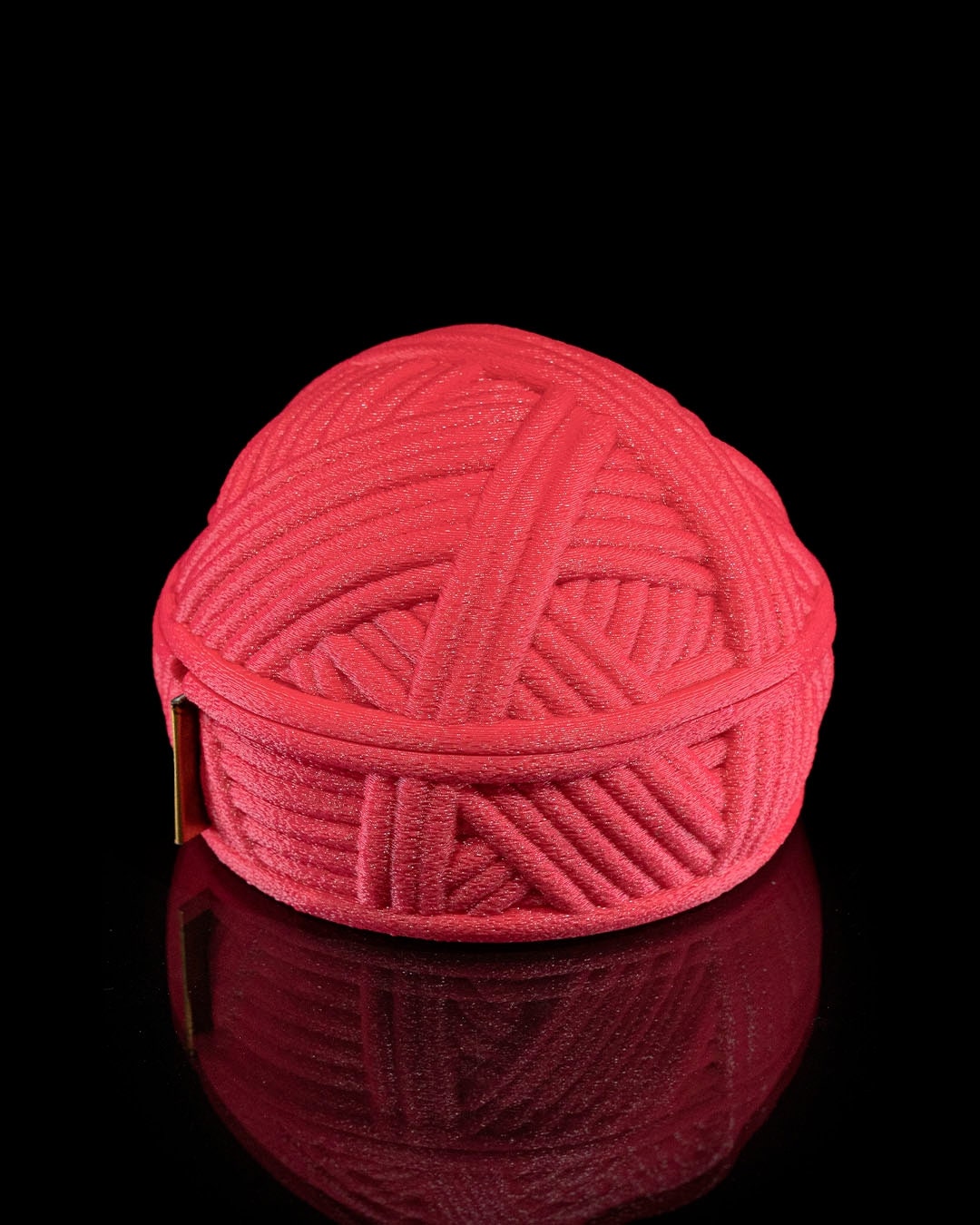 Wool Ball Tape Measure Holder: A Chic Organizer for Your Sewing Essentials