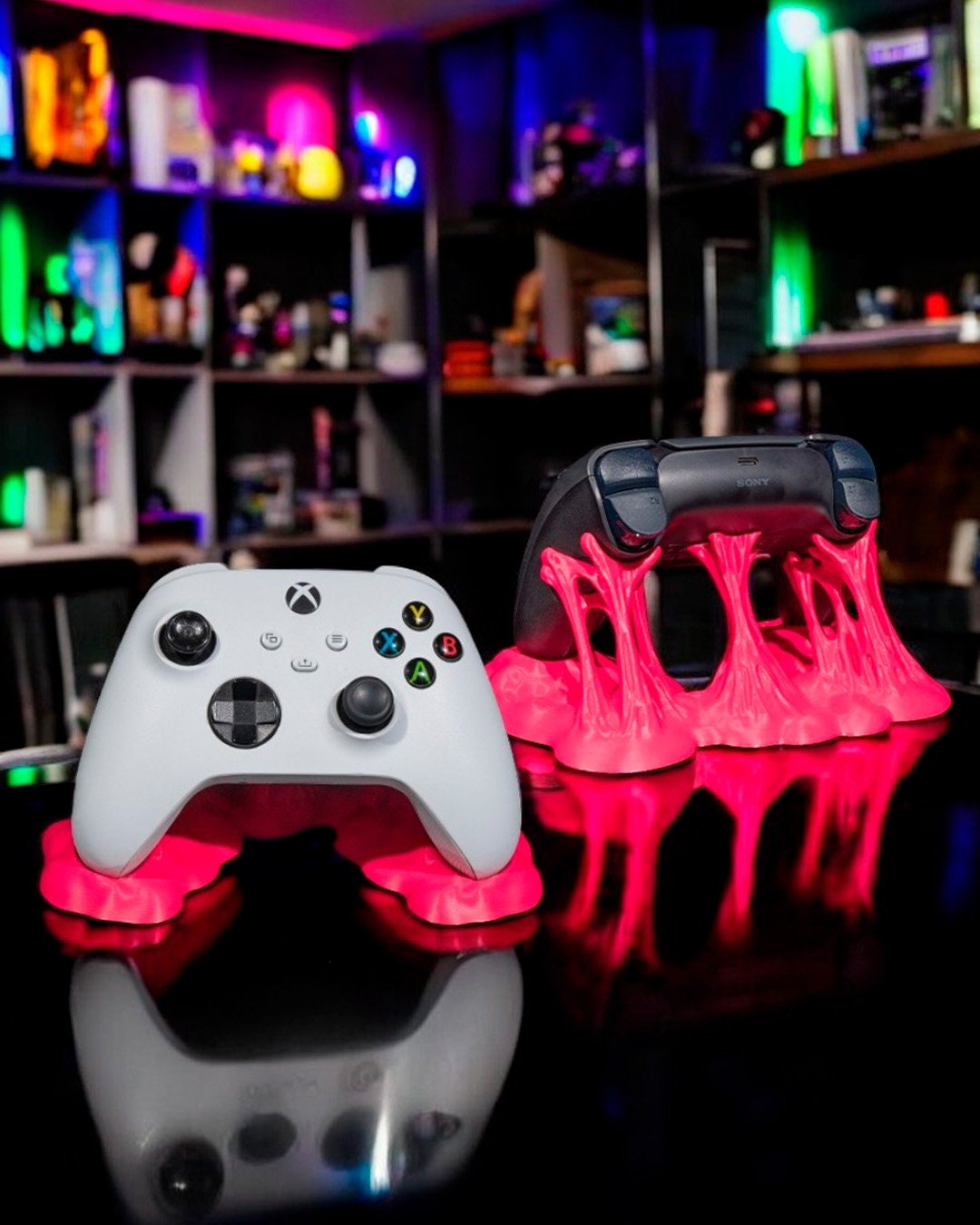 Gummy Controller Holder | Controller | Gaming | Gamers Storage | Eye-catching Design | 3D Printed