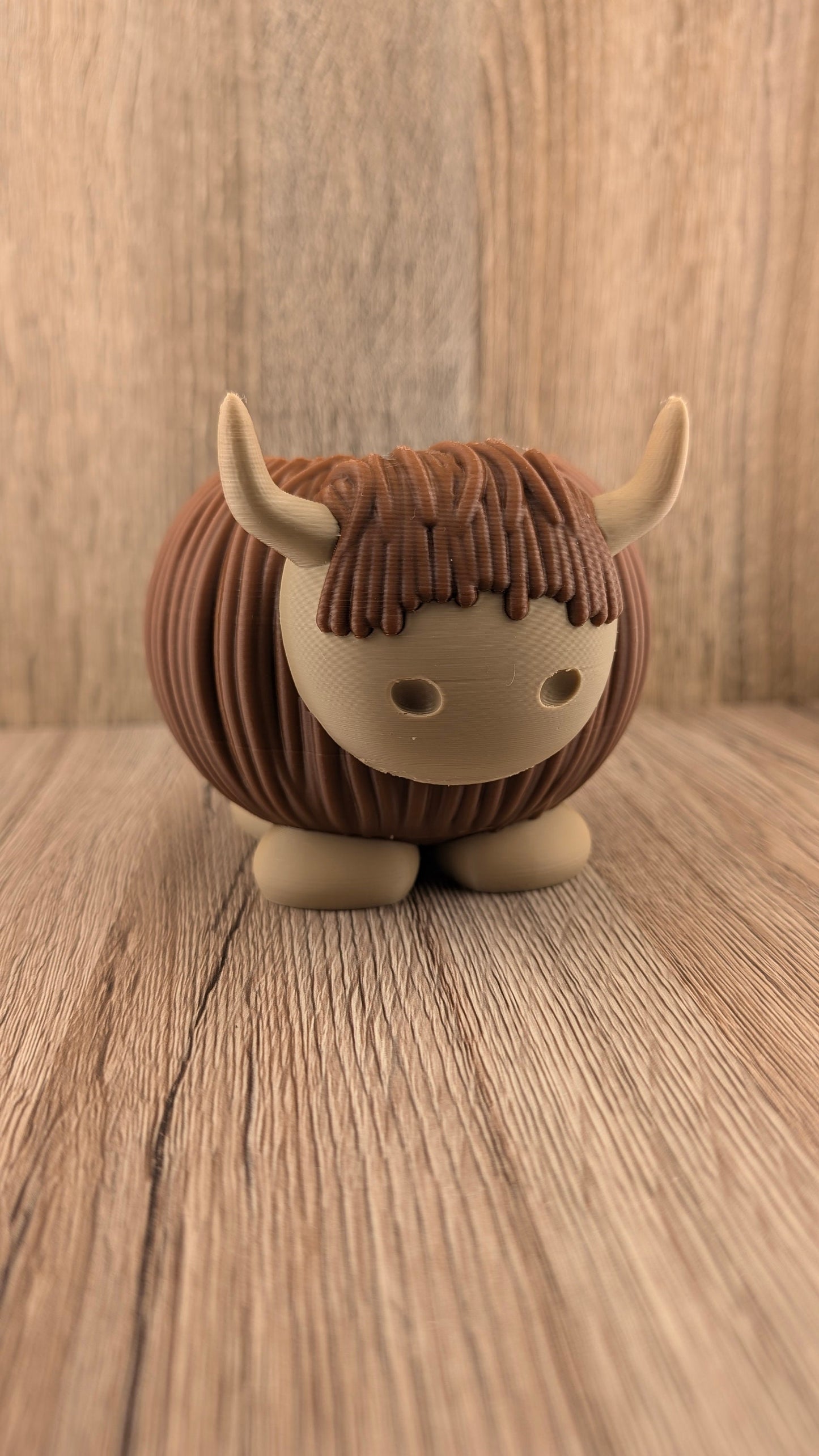 Highland Cow Plant Pot | Animal planter | Succulent | Indoor flower pot