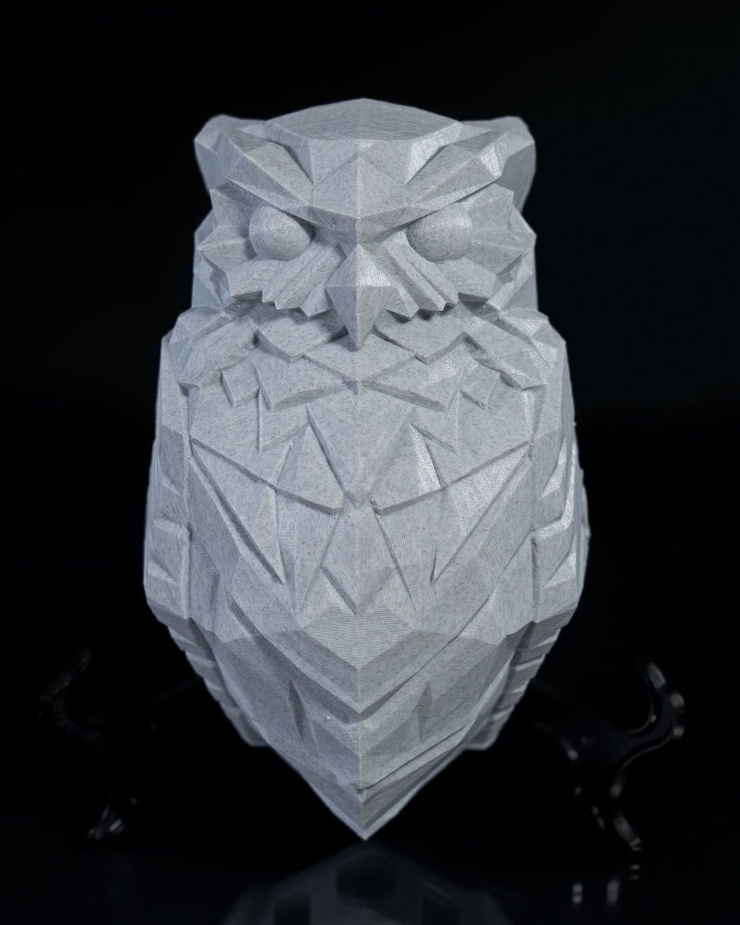 Owl night light | Passive light shaped wings | Owl wall mount