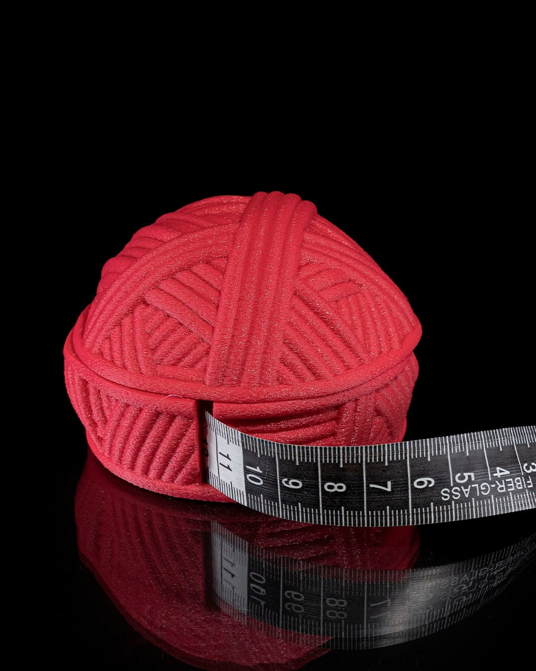 Wool Ball Tape Measure Holder: A Chic Organizer for Your Sewing Essentials
