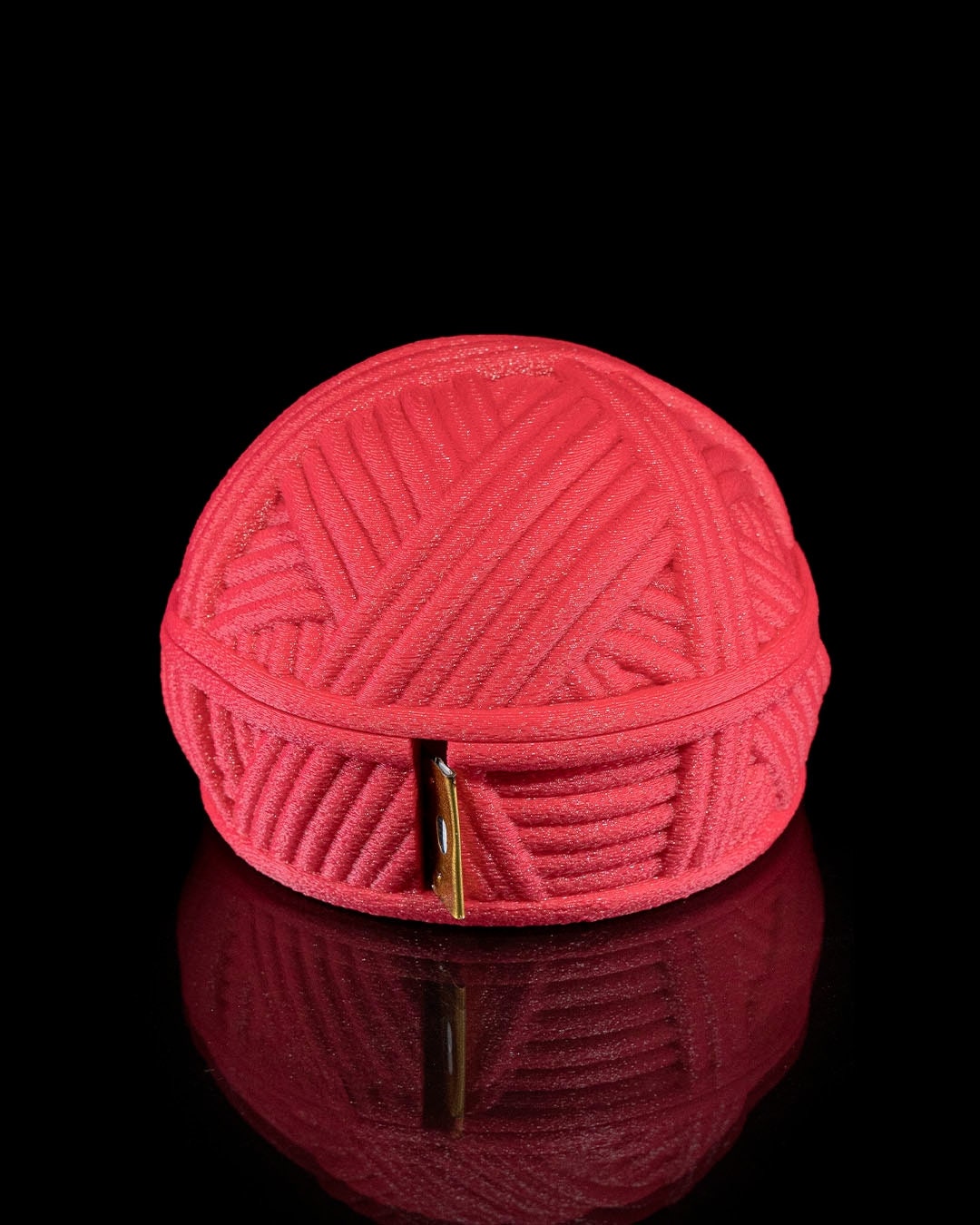 Wool Ball Tape Measure Holder: A Chic Organizer for Your Sewing Essentials